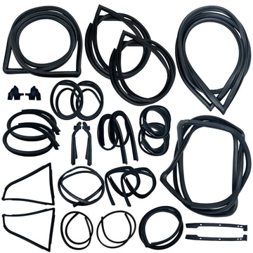 1975-07/1975 Datsun 280z Complete Weatherstrip kit 27 pieces
